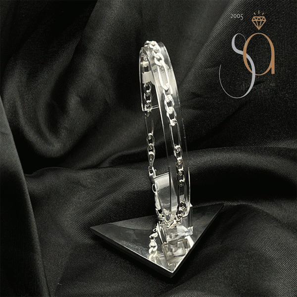 Pulso Estilo Cartier en Plata 925