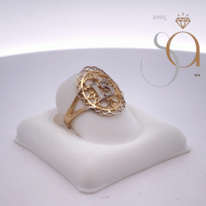 Anillo de 15 Años en Oro Bicolor – Celebración de Juventud y Elegancia Atemporal