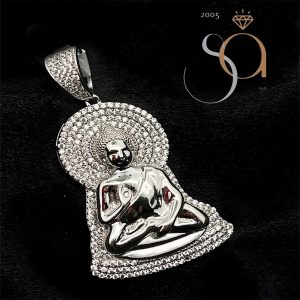 Dije Buda en Plata 925 con Rodio